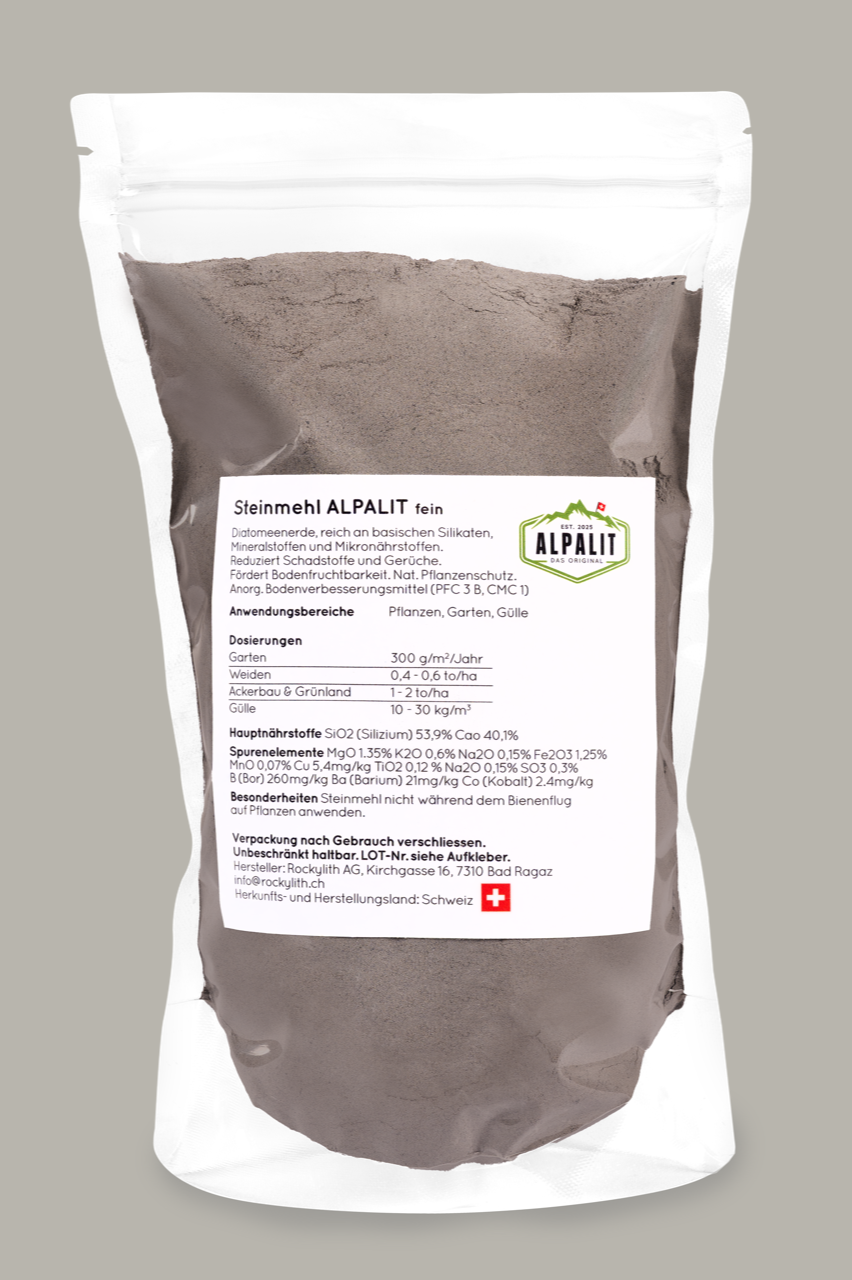 Steinmehl ALPALIT fein 0.5 kg Beutel